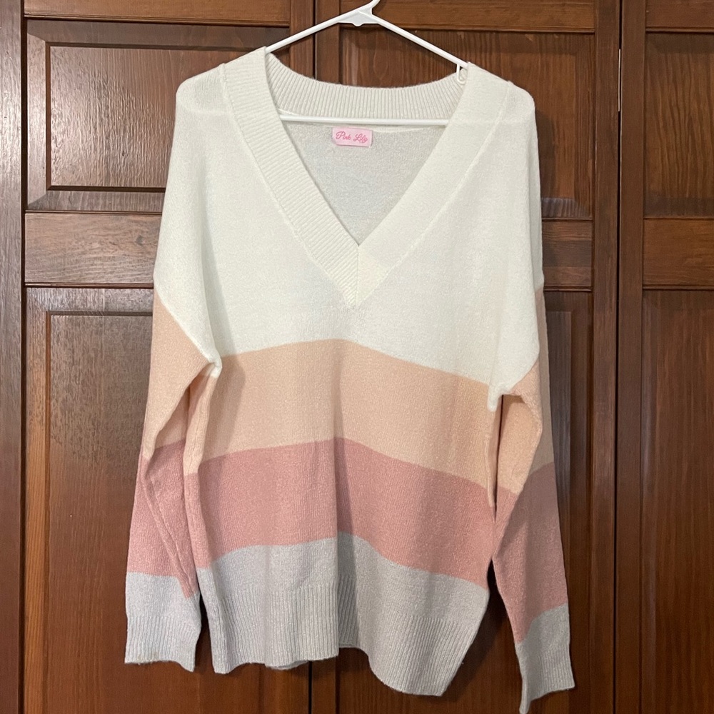 Pink Lily sweater